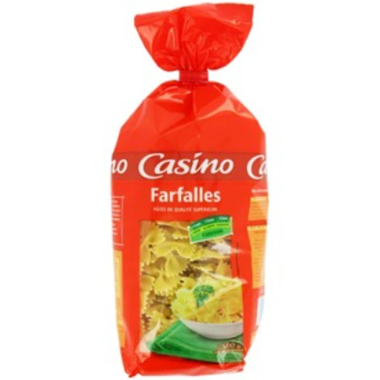 Pâtes farfalles casino