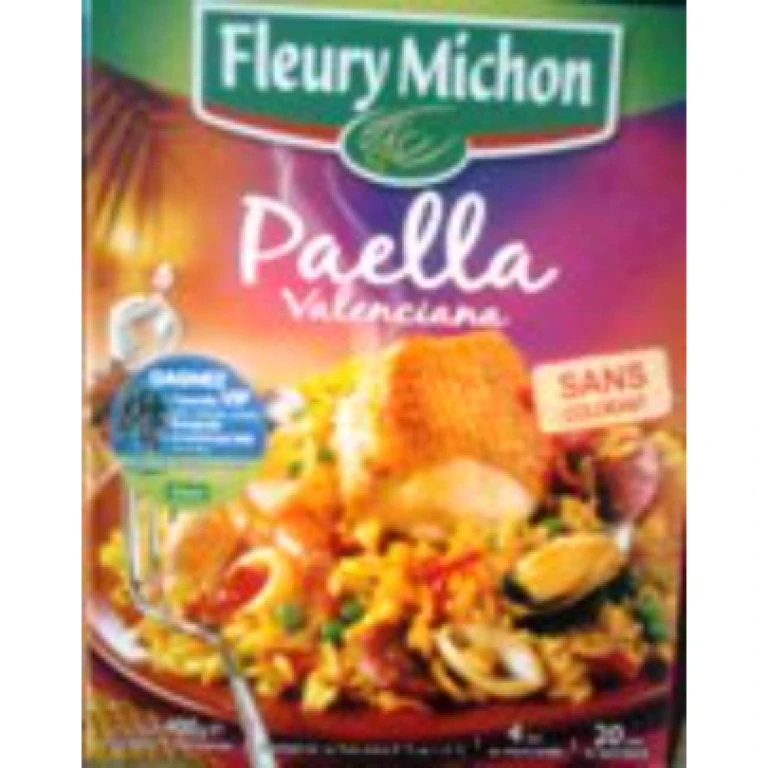 Paella valenciana fleury michon