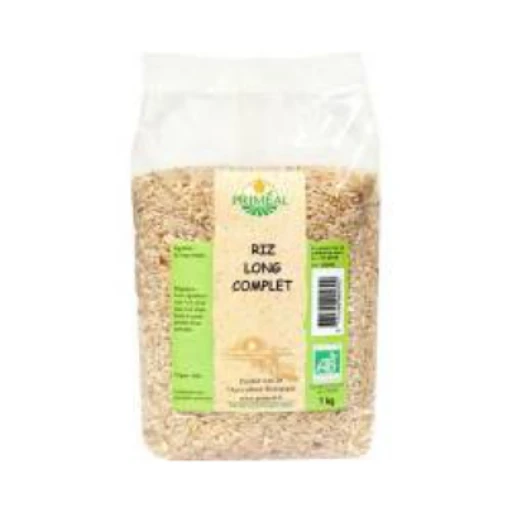 Riz long complet bio 1kg (primeal)