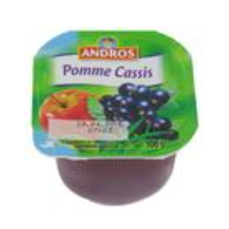 Compote pomme cassis