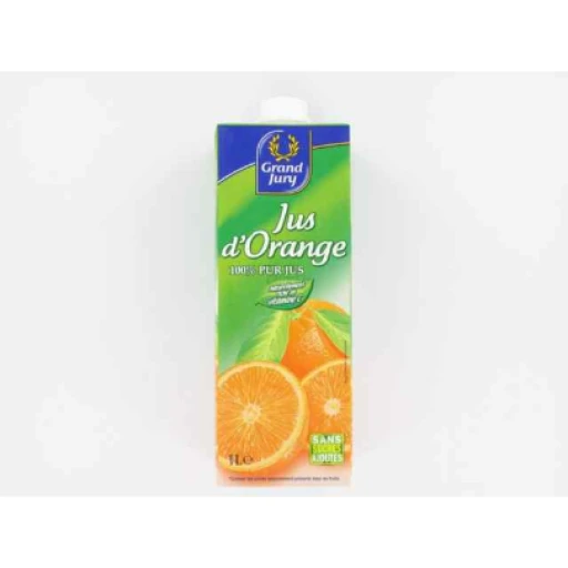 Jus d'orange 100 % pur jus grand jury