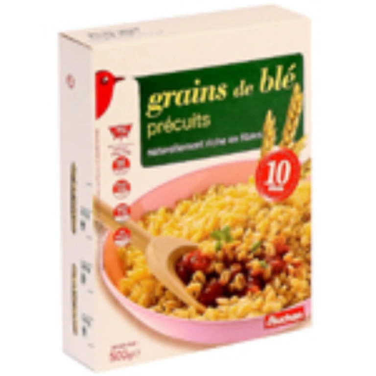 Grains de blé précuits auchan