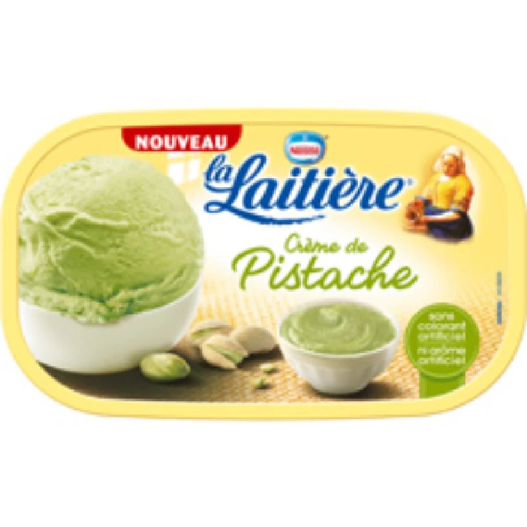 Glace pistache (la laitiere)