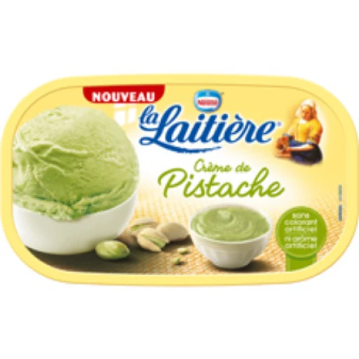 Glace pistache (la laitiere)