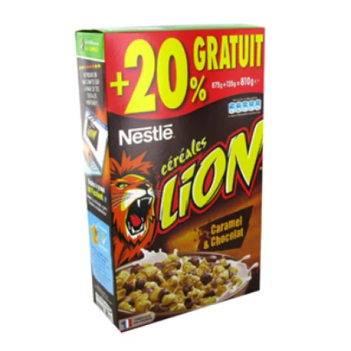 Céréales nestlé lion