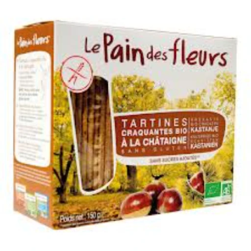 Le pain des fleurs - à la châtaigne - 1 tartine