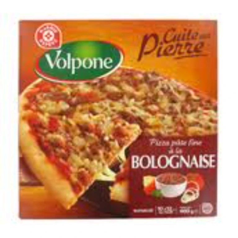 Pizza bolognaise marque repère