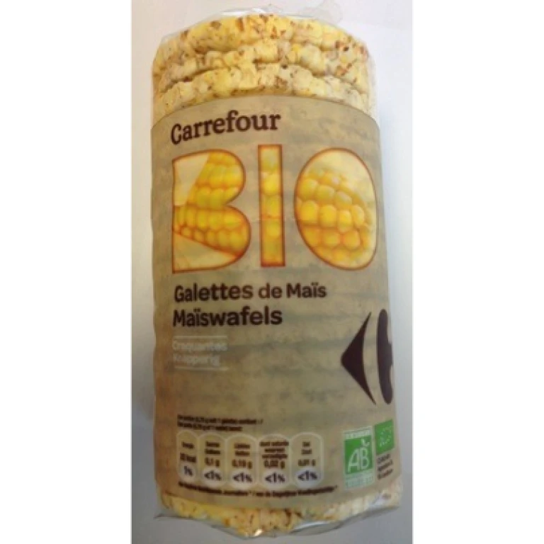 Galette maïs bio Carrefour