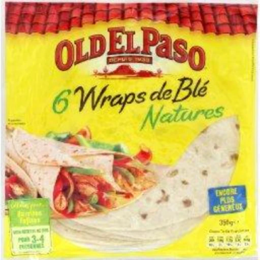 Tortillas de blé nature - Old el Paso