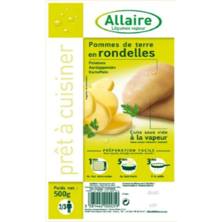 Pommes de terre en rondelles