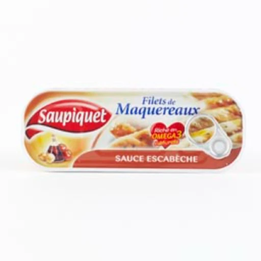 Filets de Maqueraux sauce Escabèche ( Saupiquet )