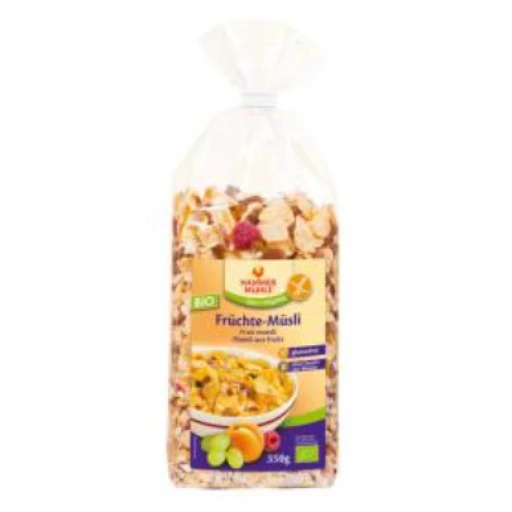 Muesli bio aux fruits sans gluten (Hammer Mühle)