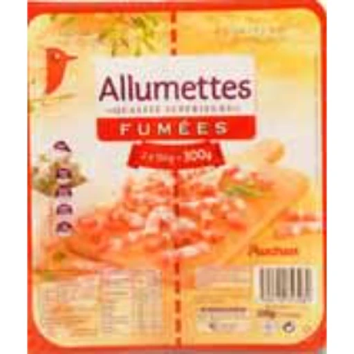 Allumettes de lardons fumés (Auchan)