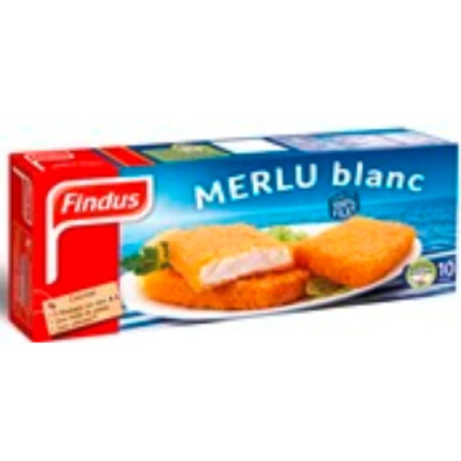 Tranches Panées de Merlu blanc Findus