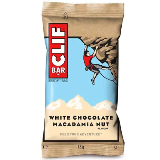 ClifBar Macadamia et Chocolat Blanc