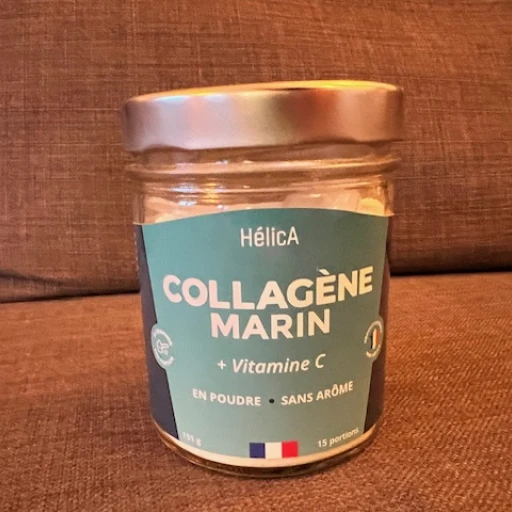 Mon test du collagène marin en poudre d'Hélica