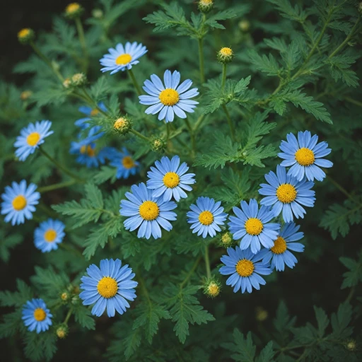 Huile essentielle de tanacetum annuum : la tanaisie bleue