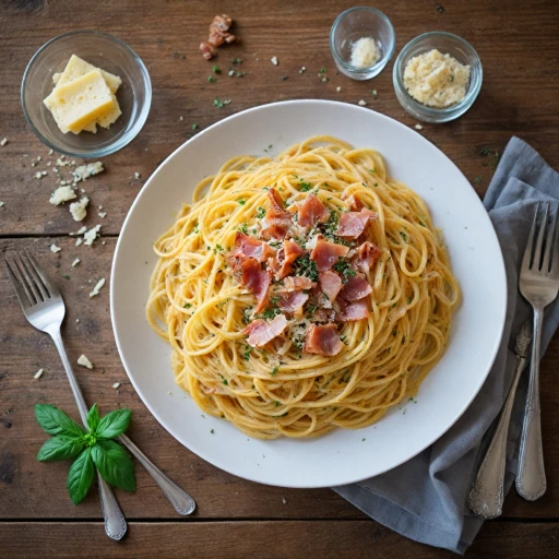 Une Recette Savoureuse de Pâtes à la Carbonara