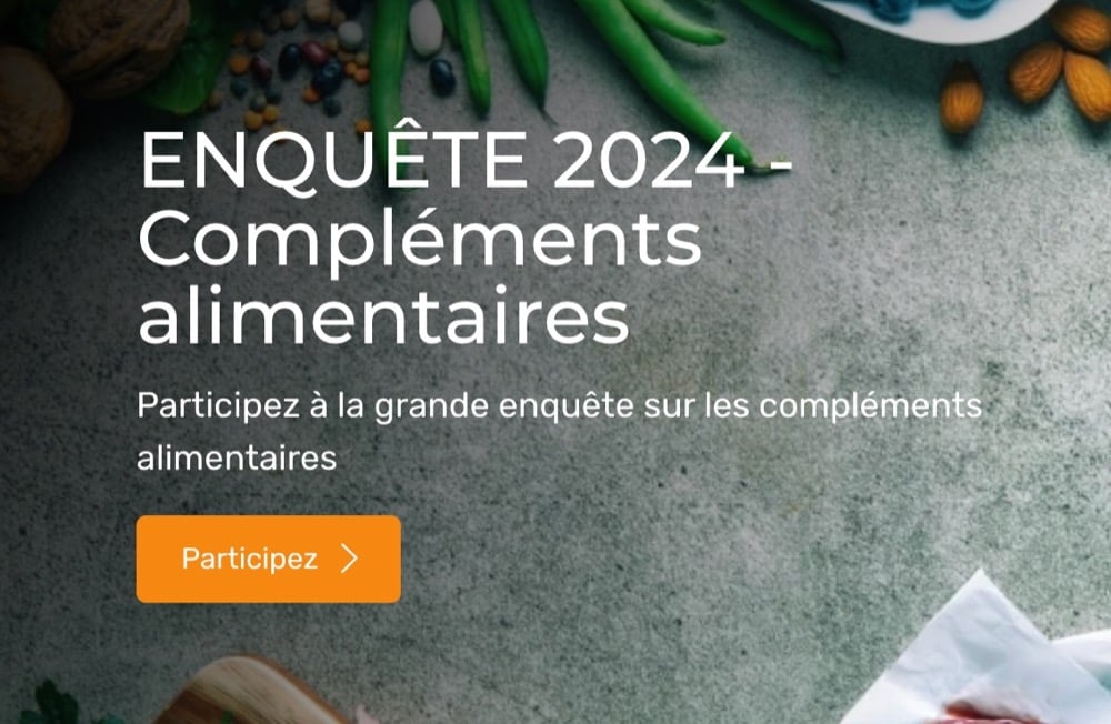 Enquete complements alimentaire