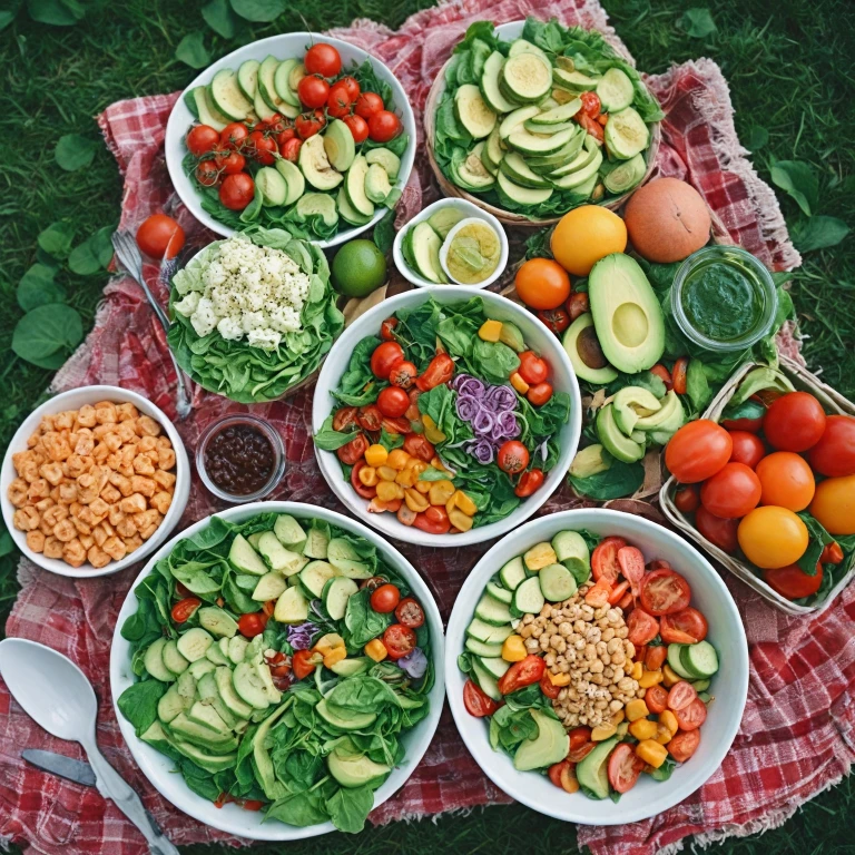 Une délicieuse aventure avec des salades