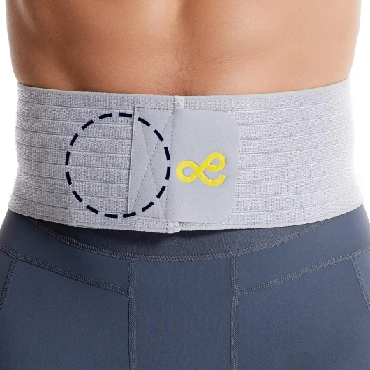 Ceinture Pour Hernie Ombilicale Pour Hommes Et Femmes - Ceinture De Soutien Abdominal Avec Coussin De Compression - Outil Préventif Pour La Chirurgie De La Hernie Ombilicale L 2