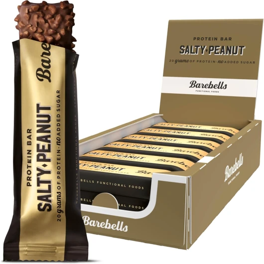 Barre de protéine 20g proteine, 12x55g chocolat protein bars (Salty Peanut)