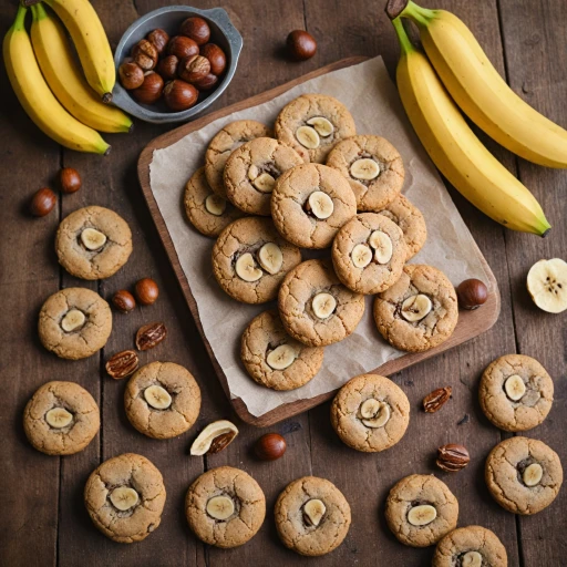 Cookies bananes et farine de châtaignes