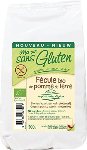 Ma Vie Sans gluten - BIO - Fécule de Pomme de Terre 0.5 kg 1 Unité