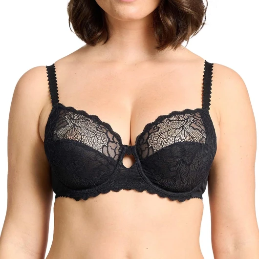 , Soutien Gorge Classique Armatures, pour Femmes, Modèle Oceane 70AAG95, 110E Noir