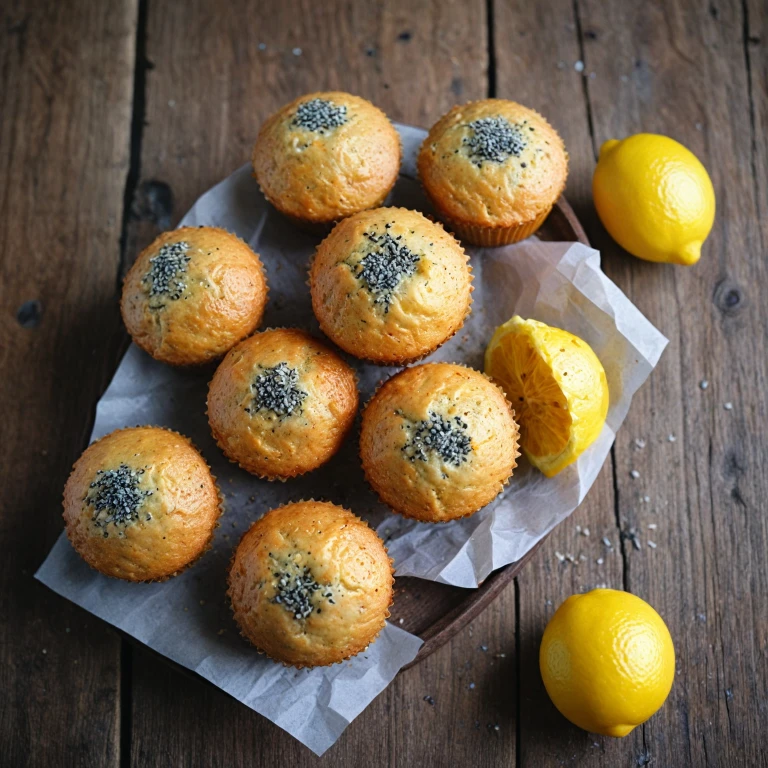 Muffin citron et graines de Pavot - Tim Horton