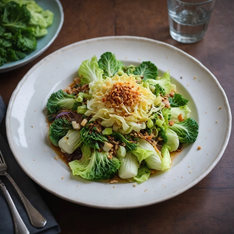 Une délicieuse recette avec le chou chinois