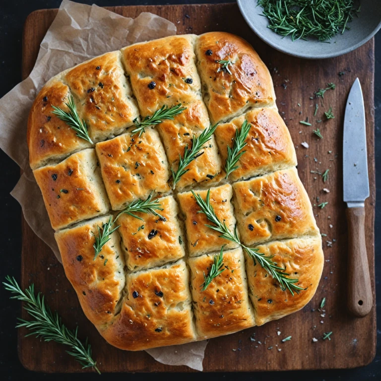 Une Recette de Focaccia Maison Moelleuse