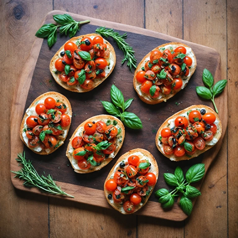 Savourez la Recette de Bruschetta