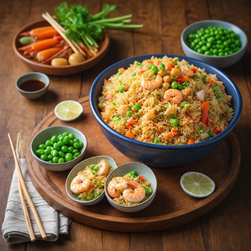 Une délicieuse recette de riz cantonais maison