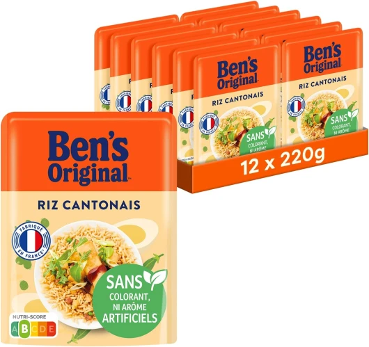 BEN'S ORIGINAL Riz Cantonais 2mn (12x220g)