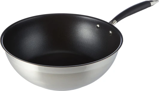 Wok 28 cm, Noir