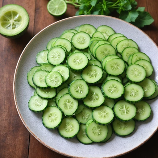 Découvrez une recette rafraîchissante au concombre