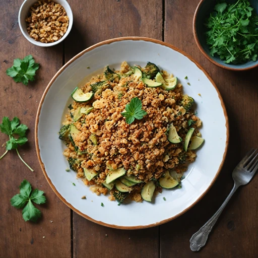 Crumble courgettes Picard