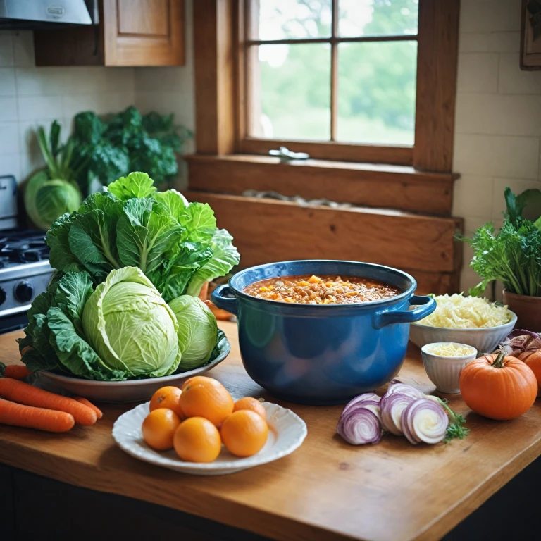 Une semaine avec la soupe aux choux pour perdre du poids