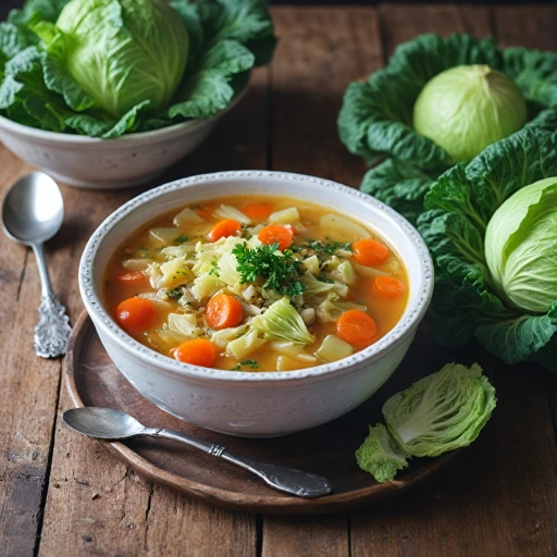 La soupe aux choux : une alliée pour perdre du poids