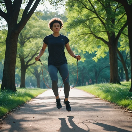 Brûler des calories en 10 minutes avec la corde à sauter