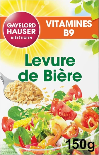 Superlevure - Granulée Paillettes - Riche en Vitamines - Sans Additifs - Source Naturelle de Fibres - 150g 150 g (Lot de 1) Superlevure - Paillettes