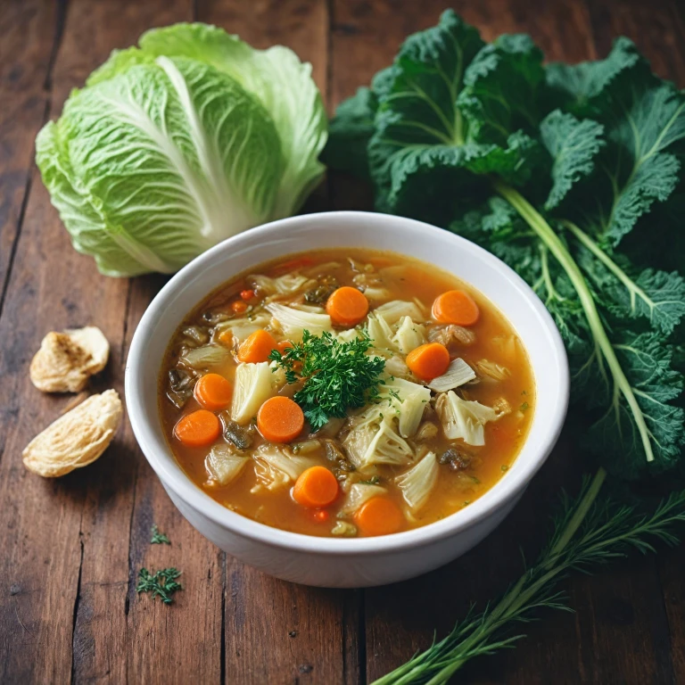 La soupe aux choux pour un ventre plus plat