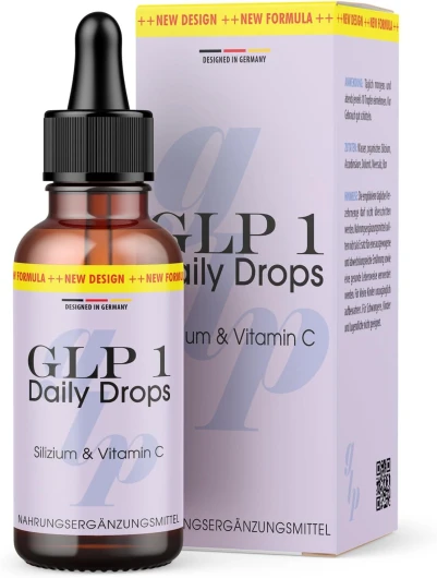 GLP 1 Daily Drops - le compagnon idéal de leurs objectifs - nouvelle formule - contenu 50 ml 1x