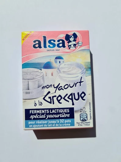 ALSA - Mon Yaourt a la Grecque - Ferments lactiques spécial yaourtière