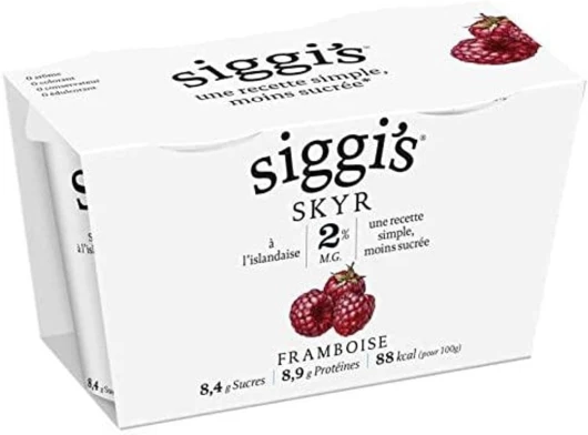 Siggi's Skyr framboise - Les 2 pots de 140 g