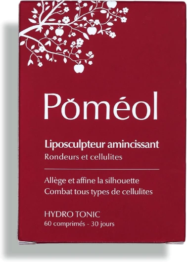 POMEOL - Complément Alimentaire Anti-cellulite - Programme Minceur - Coléus forskohlii, Marc de raisin, Fenouille, Vitamines C, B2, B6, B12 - Allège, affine la silhouette - Liposculpteur 1 mois Complément 30 jours