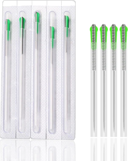 ZHONGYAN TAIHE 100 Pcs Stylo d’acupuncture Avec Tube (0.22 * 25mm) 0.22*25mm