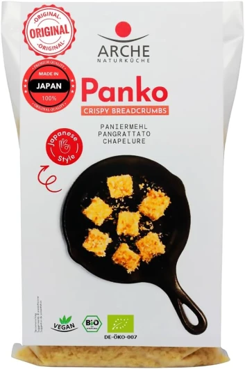 Chapelure Panko Japonaise Bio 125g Original - Panko Chapelure Japonaise Bio - Chapelure Panko Bio - Panure japonaise Panko Bio Authentique