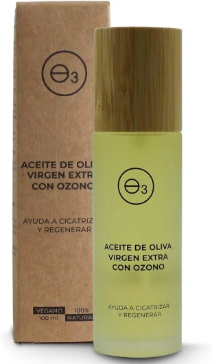 OZONO D'OR - Huile ozonisée 100% Naturelle et Bio - Cicatrisant et régénérant pour les peaux atopiques, - Huile corps Bio Oil avec ozone - - 100 ml